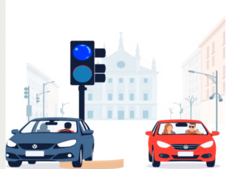 Урок 141. Синият светофар, Джани Родари